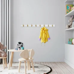 Hanah Home Reoler Og Opbevaring-Vægkrog i træ Sila Wight