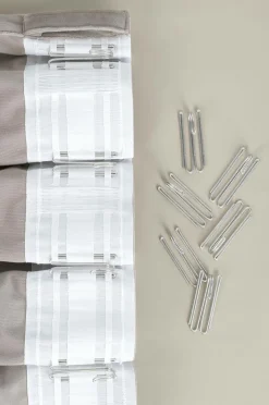 Hasta Gardintilbehør-2-fingerhægte - 10-pak