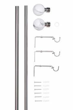 Hasta Gardintilbehør-Gardinstangssæt Ofelia 110-200 cm