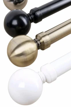 Hasta Gardintilbehør-Gardinstangssæt Comet 110-200 cm