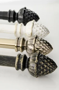 Hasta Gardintilbehør-Kotte gardinstang 130-240 cm