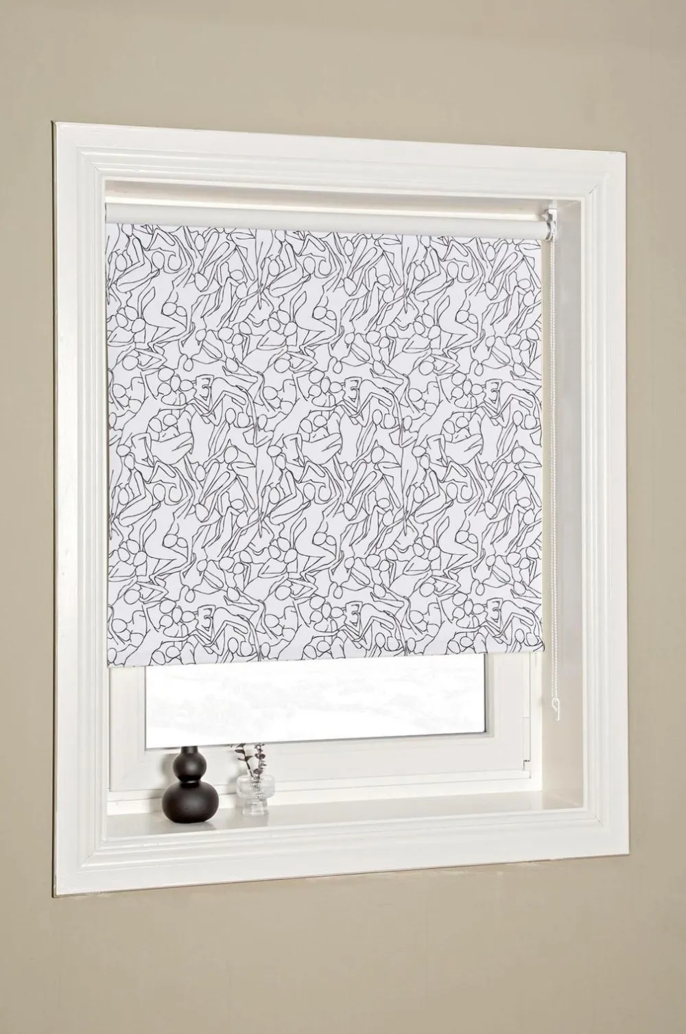 Hasta Foldegardiner-Kvinna rullegardin mørklæggende