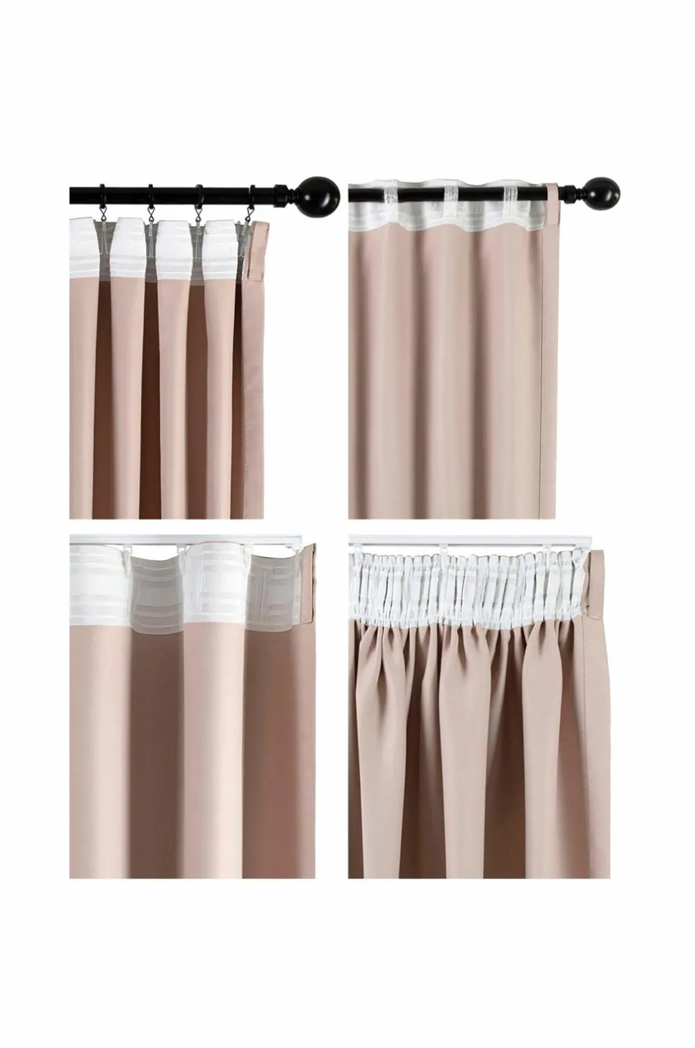 Hasta Mørklægningsgardiner-Mørklægningsgardin Dokie XL