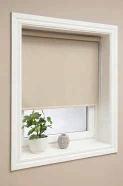 Hasta Rullegardiner|Mørklægningsgardiner-Mørklægningsrullegardin i tekstil højde 185 cm