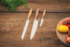 Haws Køkkenknive & Knivtilbehør-Kokkesæt 3 stk egetræ