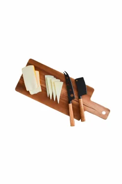 Haws Husholdningsartikler-Ostesæt 2 knive og skærebræt