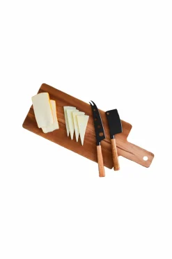 Haws Husholdningsartikler-Ostesæt 2 knive og skærebræt