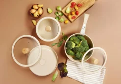 Hermia Pander & Gryder-Grydesæt (9 dele)-Hona Daily