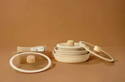 Hermia Pander & Gryder-Grydesæt (9 dele)-Hona Daily