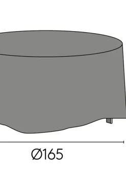 Hillerstorp Udemøbler & Have-Møbel Cover Round Ekeryd Sandhamn Spring Ø165 X 89 Cm Gray