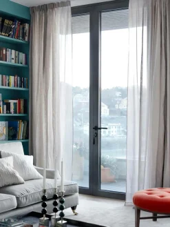 Himla Hørgardiner|Gardinlængder Med Løbegang-Gardin Sunshine