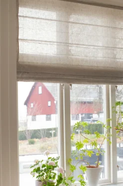 Himla Foldegardiner|Hørgardiner-Roman Blind Sunday