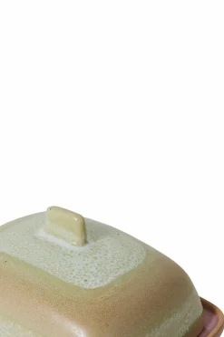 HKliving Køkkenopbevaring-70'er-keramik: smørskål, Skyline