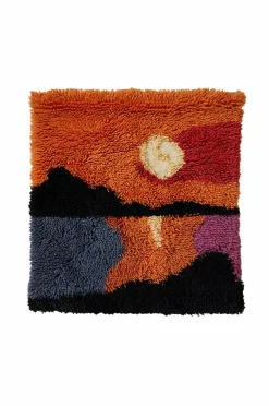 HKliving Posters & Billeder-Vægtæppe solnedgang