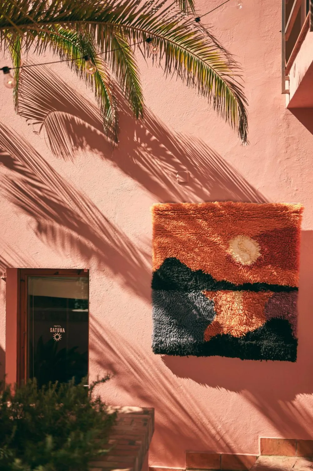 HKliving Posters & Billeder-Vægtæppe solnedgang