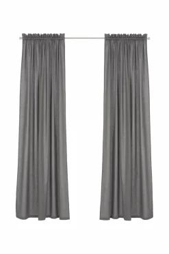 &Home Gardinlængder Med Løbegang|Julegardiner-Gardin med løbegang i halvpanama 2-pak