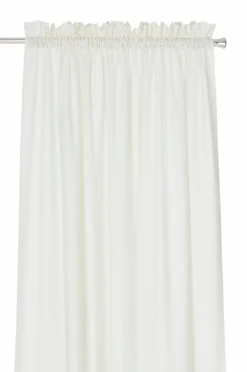 &Home Julegardiner|Gardinlængder Med Løbegang-Gardin med løbegang i halvpanama 2-pak