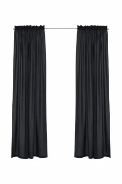 &Home Julegardiner|Gardinlængder Med Løbegang-Gardin med løbegang i halvpanama 2-pak