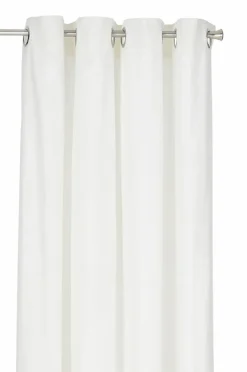 &Home Julegardiner|Gardiner Med Sejlring-Gardin med ringe i halvpanama 2-pak