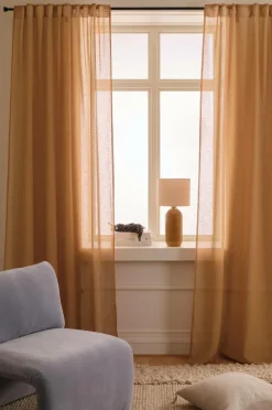 &Home Gardinlængder Med Rynkebånd-Gardinlængde med multibånd Mila 2-pak