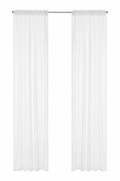 &Home Gardinlængder Med Rynkebånd-Gardinlængde med multibånd Dani 2-pak