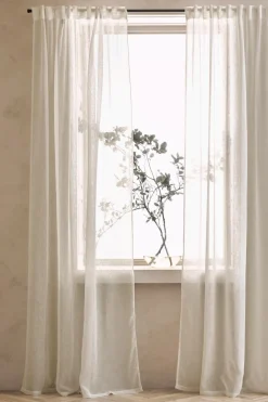 &Home Gardinlængder Med Rynkebånd-Gardinlængde med multibånd Mila 2-pak