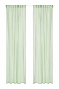 &Home Gardinlængder Med Rynkebånd-Gardinlængde med multibånd Mila 2-pak