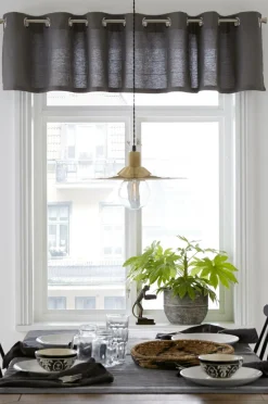 &Home Julegardiner|Gardinkapper-Kappe med sejlringe