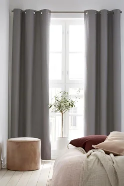 &Home Gardiner Med Sejlring|Mørklægningsgardiner-Mørklægningsgardin Filippa