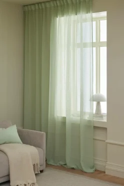 &Home Gardinlængder Med Rynkebånd-Multibåndsgardin Mila Wide 1-pak