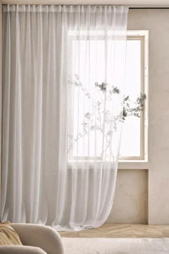 &Home Gardinlængder Med Rynkebånd-Multibåndsgardin Mila Wide 1-pak