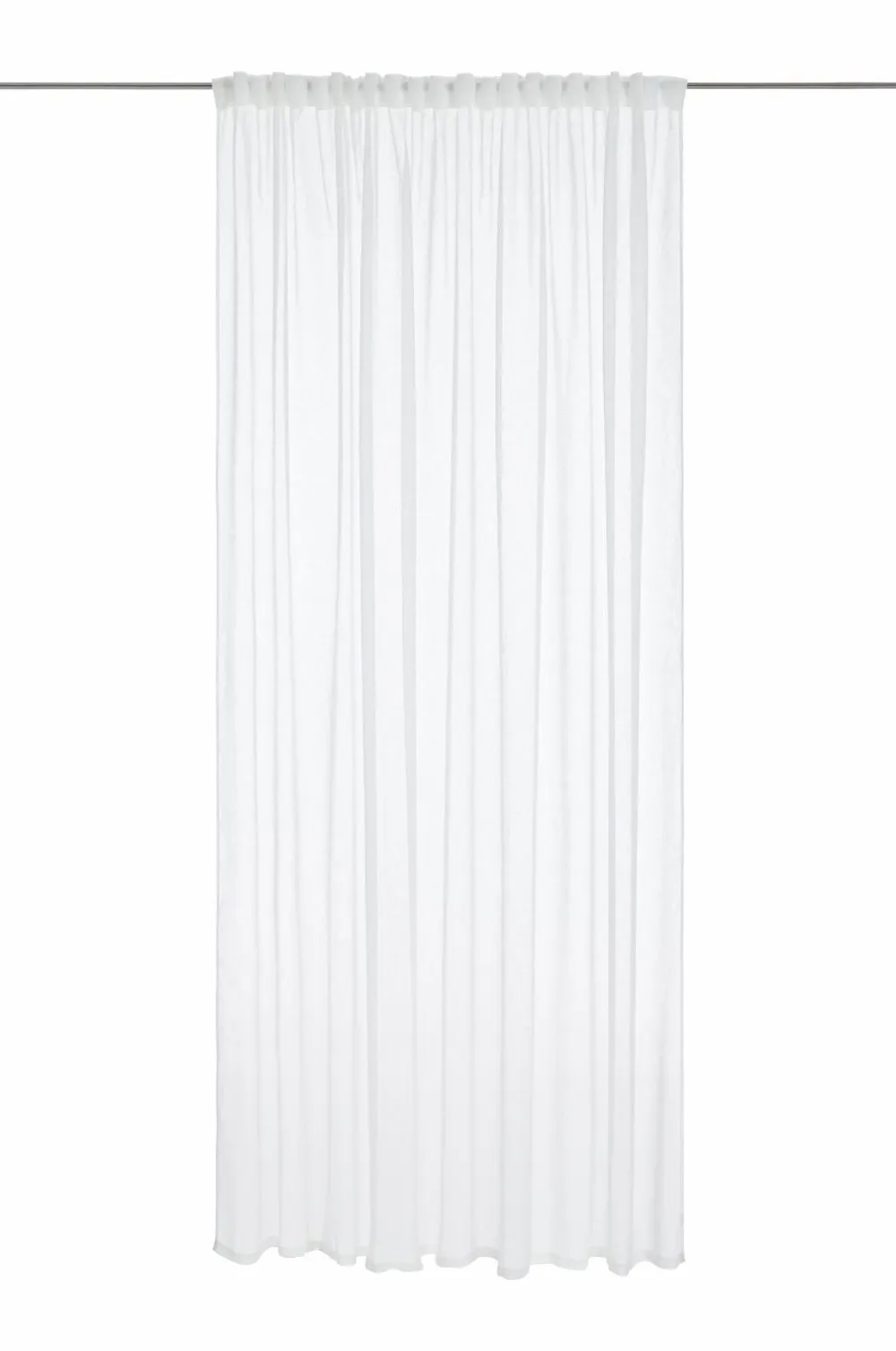 &Home Gardinlængder Med Rynkebånd-Multibåndsgardin Mila Wide 1-pak