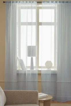 &Home Gardinlængder Med Rynkebånd-Multibåndsgardin Delilah 2-pak