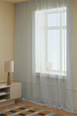 &Home Gardinlængder Med Rynkebånd-Multibåndsgardin Delilah Wide ekstra bred 1-pak