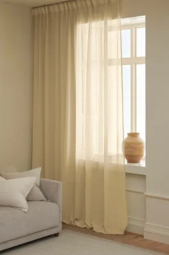 &Home Gardinlængder Med Rynkebånd-Multibåndsgardin Mila Wide 1-pak