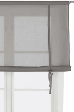 &Home Foldegardiner-Roll up-gardin Voile