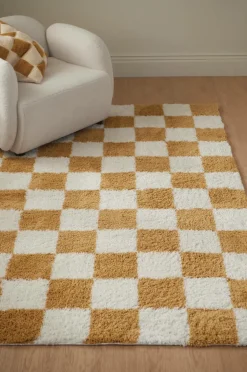 &Home Luv- & Ryatæpper-Ryatæppe Lugo Check