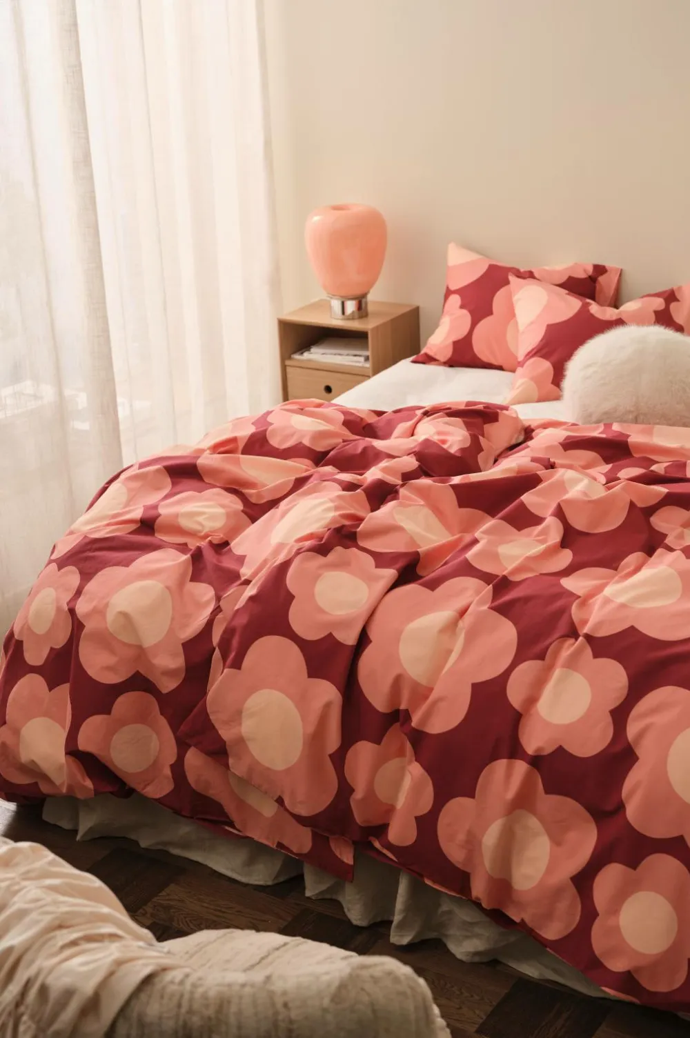 &Home Dynebetræk|Sengesæt-Sengesæt Heaven Flower 2 dele