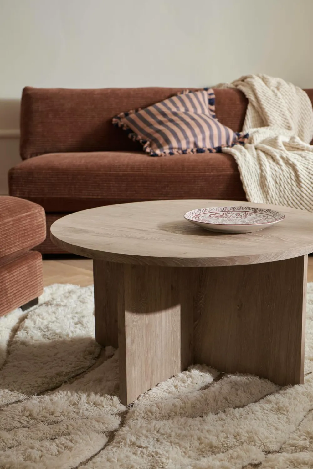 &Home Borde-Sofabord Poppy Ø 85 cm