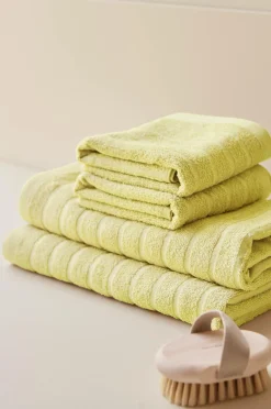 &Home Badeværelsestekstiler-Sæt med frottéhåndklæder Day 4 dele