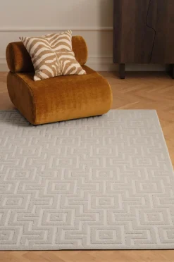 &Home Fladvævede Tæpper-Tæppe Daisy Square