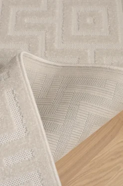 &Home Fladvævede Tæpper-Tæppe Daisy Square