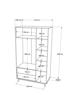 Homitis Garderobeskabe-Garderobe-Calpin