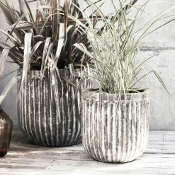 House Doctor Planter & Blomster-Krukke Pharao 2-pak