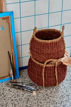 House Doctor Kurve-Opbevaringskurve, Hdrangi, 30 cm 2-p