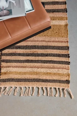 House Doctor Bomulds- & Kludetæpper-Tæppe, Hd Listra