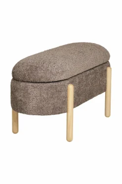 House Nordic Puffer & Fodskamler-Bænk med opbevaring Branca