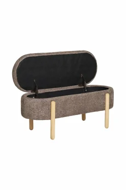 House Nordic Puffer & Fodskamler-Bænk med opbevaring Branca