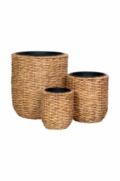 House Nordic Planter & Blomster-Krukke HANOI sæt med 3