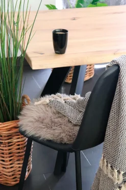 House Nordic Møbeltekstiler-Lammeskindspude Lamba